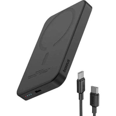 Baseues Magnetic Mini Powerbank 5000mAh 20W Black